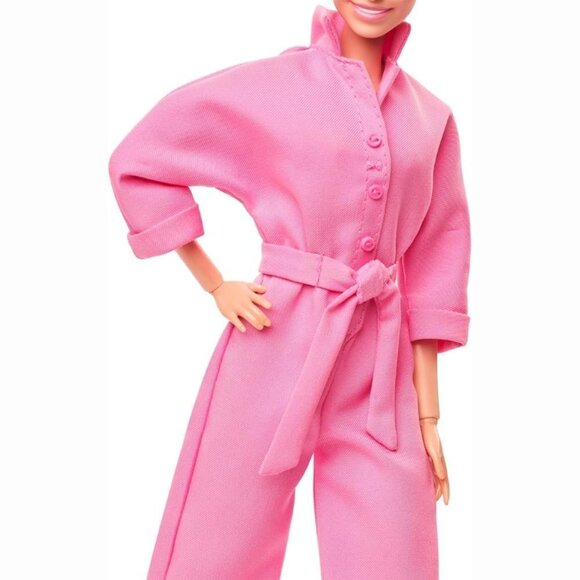 Mattel Pink Margot Robbie as‎ Barbie the Movie Power Jumpsuit Collectible Doll - Picture 7 of 8